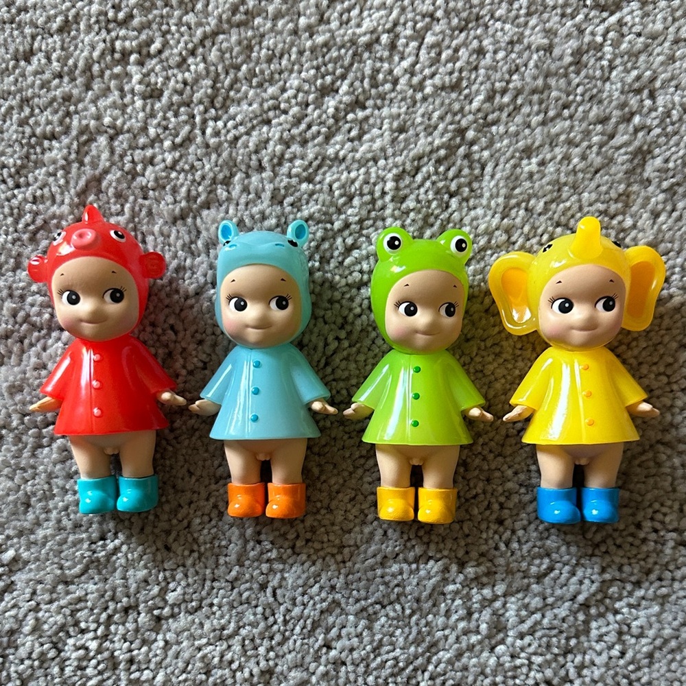 Authentic Sonny Angels Rainy Day Series Set